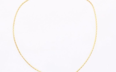 18 kt. Gold - Necklace - 0.06 ct Diamond