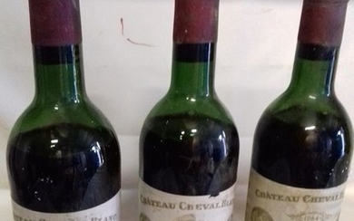 1964 Chateau Cheval blanc - Saint-Emilion 1er Grand Cru Classé A - 3 Bottles (0.75L)