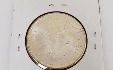 1980 Mexican Silver-100 Pesos