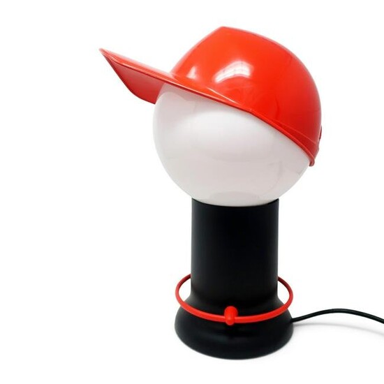 1980s Postmodern Baseball Cap Table Lamp by Giorgetto