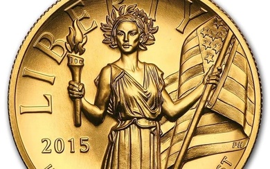 2015-W High Relief American Liberty Gold BU