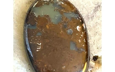 22.92 ct Australian Boulder Opal Gemstone Cabochon