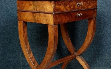 Beautiful Charles X mahogany style table - Mahogany - mid 19th century