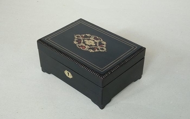 Jewelery box - Napoleon III - Brass, Wood - 23th May 1853