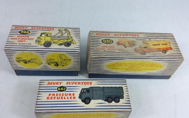 3 boxed Dinky Commercial vehicles no's 966, 930 &...