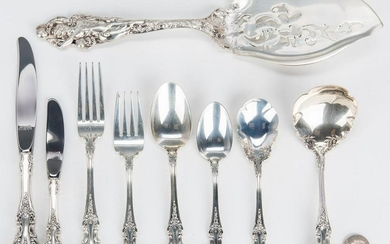 39 Pcs. Sterling Silver, incl. Wallace, Reed & Barton