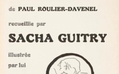 Sacha GUITRY Correspondance de Paul Roulier Davene…
