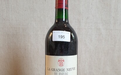 4 bottles La Grange Neuve de Figeac 1985 Saint Emilion...