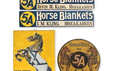 5/A Horse Blankets Poster and Tackers