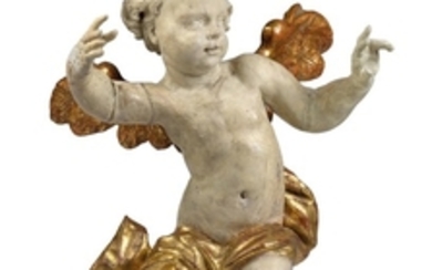 A Baroque angel in flight