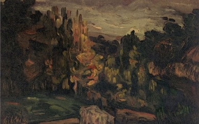 Paul Cezanne Paysage a Aix