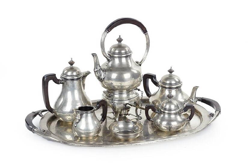 A Sanborns Mexican Sterling Silver Tea and Coffee