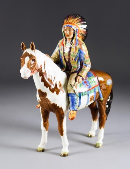 A Beswick Pottery Model of a Native North American...