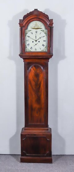 A Late 18th/Early 19th Century Mahogany Longcase Clock, the...