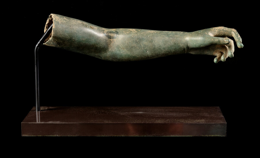 A Late Hellenistic or Roman Bronze Arm