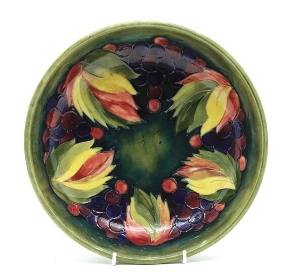 A Moorcroft 'Leaf and Berry' bowl