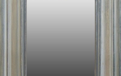 A Scottish Grey Painted Hand-Made Cassetta Frame, late 20th century, with ogee sight, plain frieze and top edge, Provenance: Bourne Frames & Restoration Ltd., Edinburgh, 36.8 x 24 cm (sight)