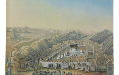 A VIEW OF MECCA, PROBABLY NORTH INDIA, 19TH CENTURY