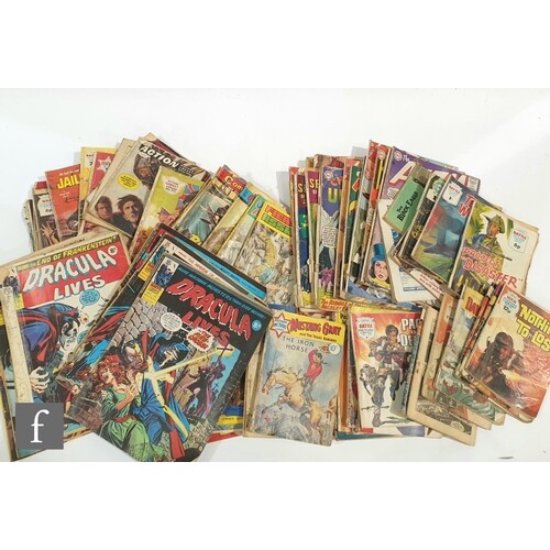 A collection of 1960s comics to include The Atom, Blackhawk,...