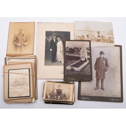 A collection of late 19th/early 20th century Carte de Visite...