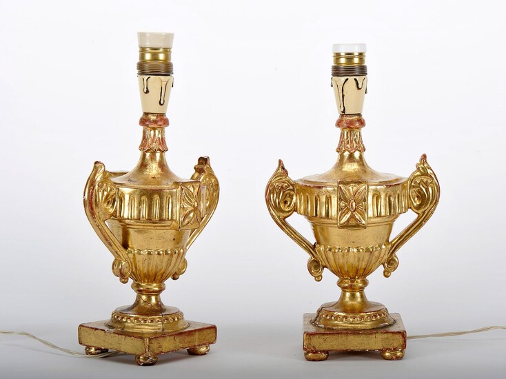 A pair of amphoras