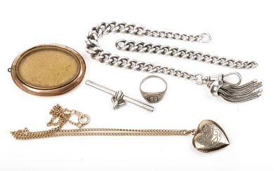 A small collection of early 20th century and later jewellery.