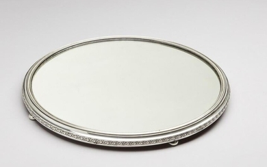ARGENTIERE ITALIANO DEL XX SECOLO Circular mirror top