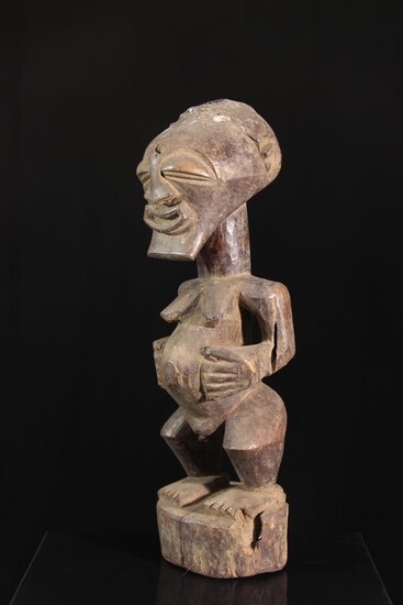 Ancestor statue (1) - Wood - Songye - DR Congo