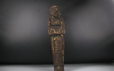 Ancient Egyptian Wood Shabti