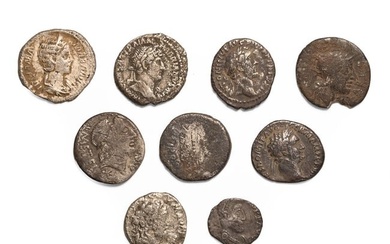 Ancient Roman Imperial Coins - Denarius and Later AR Coin Group [9]