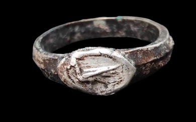 Ancient Roman, Republic Silver Ring (No Reserve Price)
