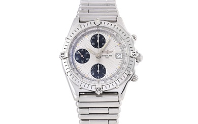 BREITLING, Chronomat, "Tachymètre", Cal 13 (ETA 7750), Serial no. 13847, Réf no. A13050.1, chronographe, montre-bracelet...