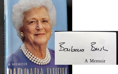 Barbara Bush (Signed): A Memoir Barbara Bush, 1994 First Edition