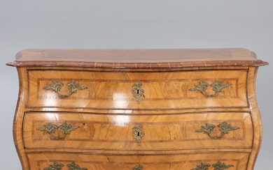 Baroque chest of drawers, Sweden, 2. 1st half of the 18th century.