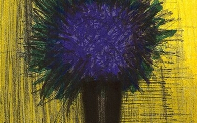 Bernard Buffet (1928-1999) - Le bouquet violet