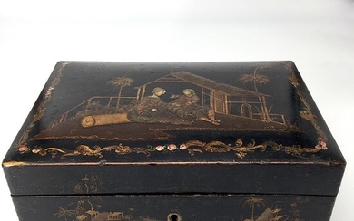 Box - Rococo - Lacquer, Wood - Mid 18th century