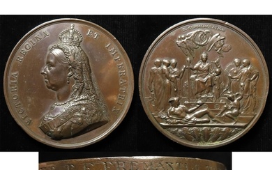 British Commemorative Medal, bronze d.87mm: Golden Jubilee o...