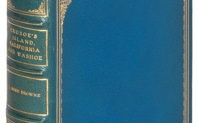 Browne's Crusoe's Island, finely bound