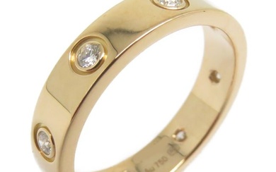 CARTIER Love Wedding Ring 18K Pink Gold Cartier#51/US#5.75