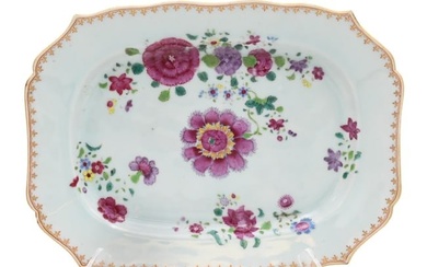 Chinese Export Famille Rose Platter
