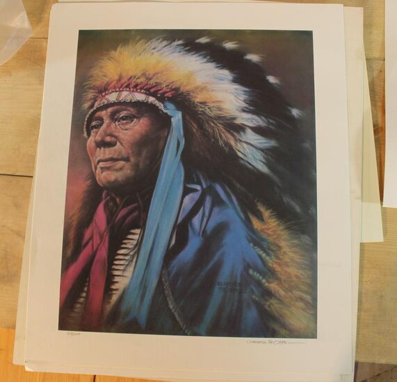 Clarence Thorpe Native American Picture
