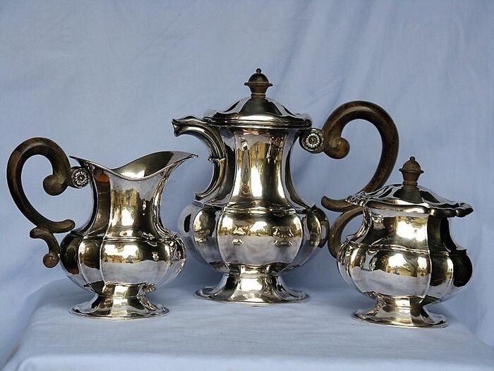 Coffee service - .800 silver - Italy - 1934/1945