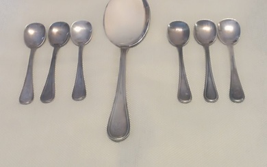 Coffee spoon (7) - .800 silver