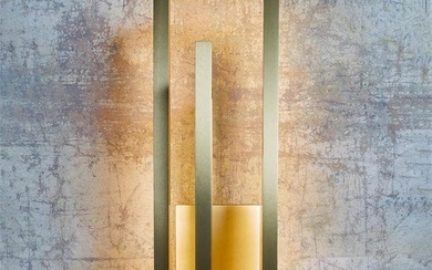 DCW Edition Paris - Eric Gizard - Wall lamp - Borely - Brass, Steel