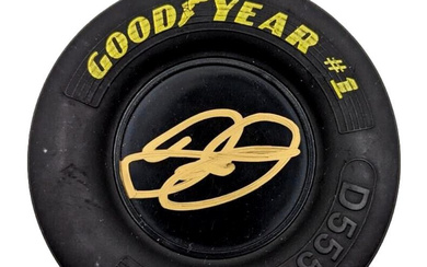 Dale Earnhardt Jr. Signed Good Year Mini Tire (JSA)