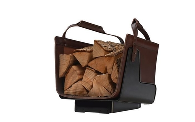 Dick van Hoff - Thomas Eyck - Leather Firewood Bag - t.e 137