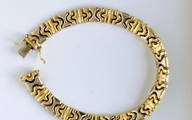 Diseño Italy - 18 kt. White gold, Yellow gold - Bracelet