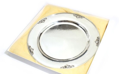Dish, Salver - .925 silver - Georg Jensen - Denmark - 1950's