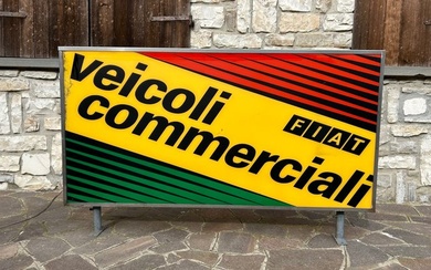 FIAT - Lighted sign - Veicoli Commerciali FIAT - Plastic