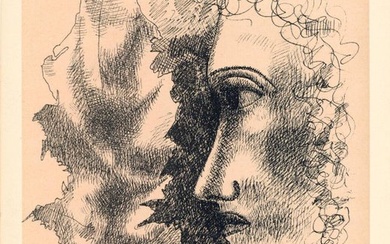 Fernand Léger (1881-1955) - Head and Leaf